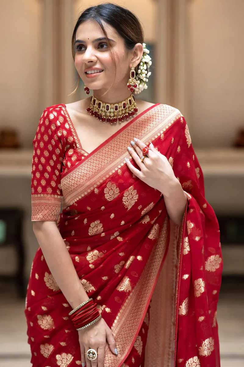 Wedding Banarasi Pure Silk Saree